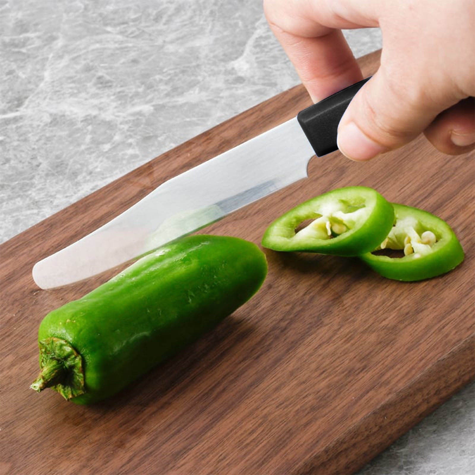 Quick Slicing Knife, Magic Fruit Vegetable Peeler Peeling Slicing Knife, Multifunctional Stainless Steel Fruit Slicer, for Vegetables, Julienne Peeler Vegetable Peeler Slicer, Kitchen Tool Multicolor - Image 3