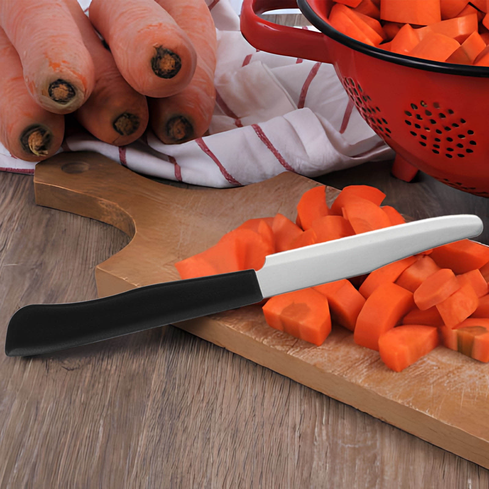 Quick Slicing Knife, Magic Fruit Vegetable Peeler Peeling Slicing Knife, Multifunctional Stainless Steel Fruit Slicer, for Vegetables, Julienne Peeler Vegetable Peeler Slicer, Kitchen Tool Multicolor - Image 5