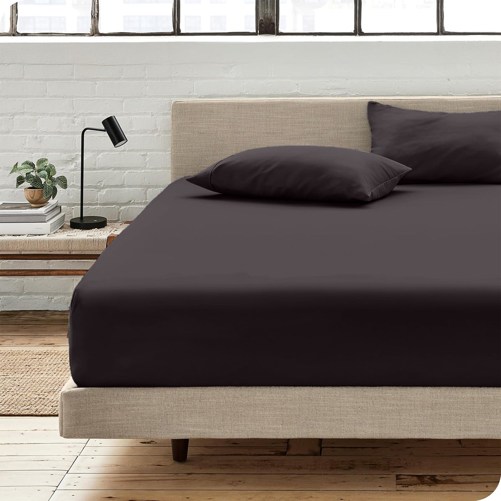 \u200b\u200bNon-Sliping Bedding Twin Fitted Sheet,Soft Elastic Fiber Bed Sheets With Deep Pocket,Machines Washable,Shrinkage And Fade Resistants 140x200x30cm Yellow - Image 5