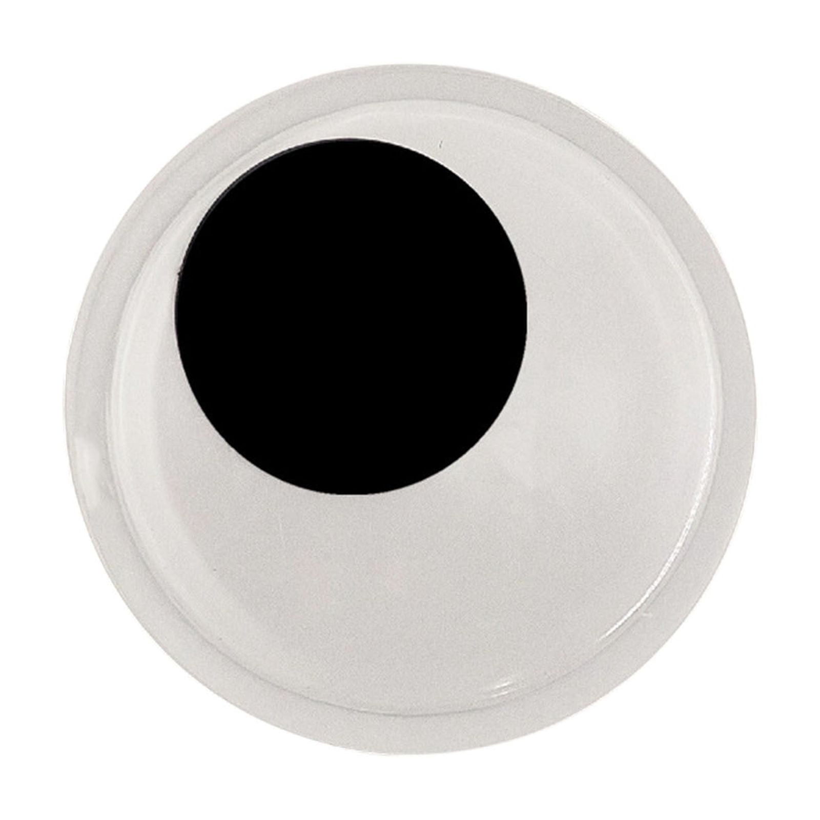 Giant Wiggle Eyes with Self Adhesive, Black White Eyes for DIY Crafts, Christmas Tree Decoration, Eyes Self Adhesive DIY Handmade Eye with Adhesive Backing, Self Adhesive Large Black Plastic Eyes White - Image 4