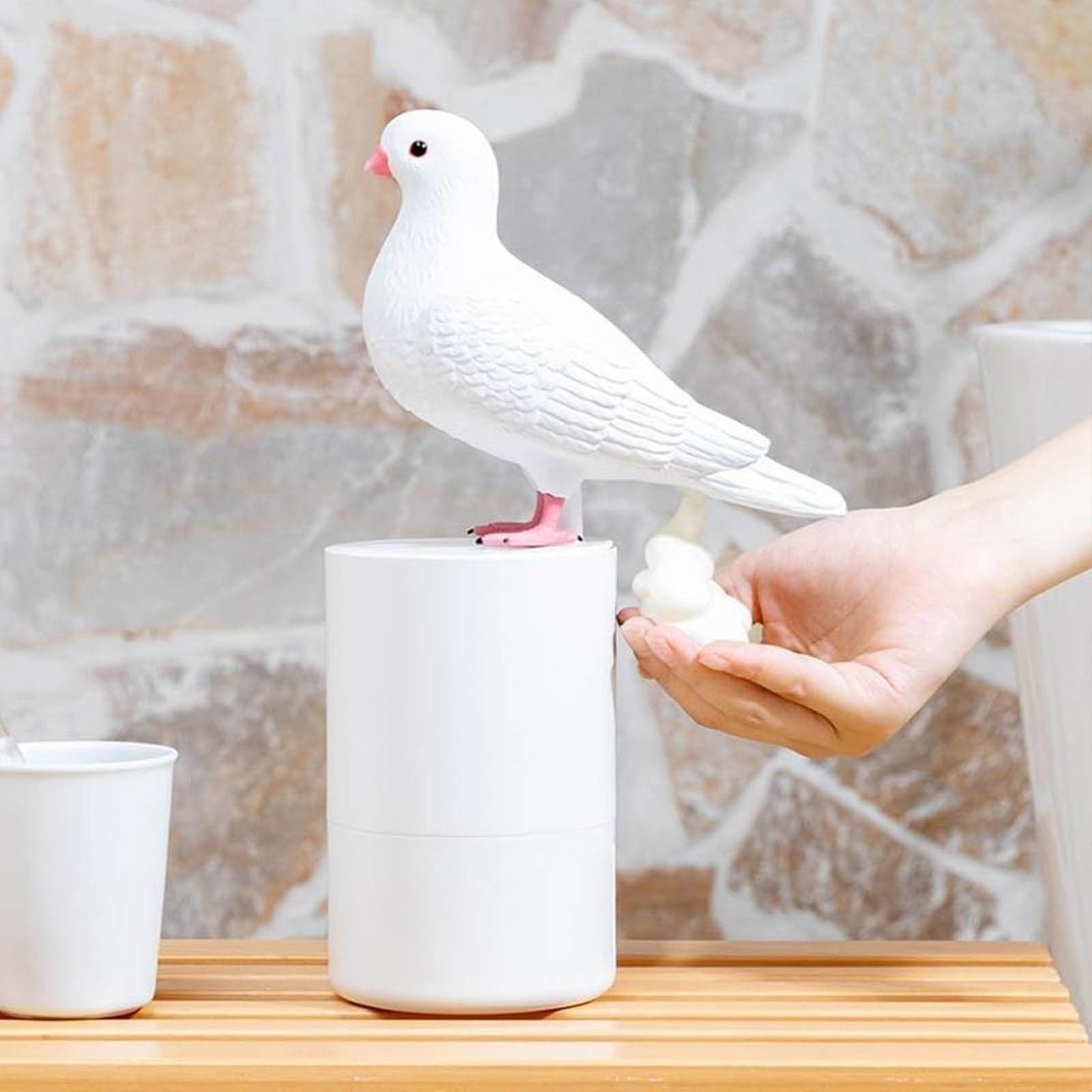 Pigeon Automatic Induction Foam Hand Washer, Foam Soap Dispenser, Soap Dispenser, Touchless Soap Dispenser, Automatic Soap Dispenser, for Kitchen Bathroom Gray - Image 4