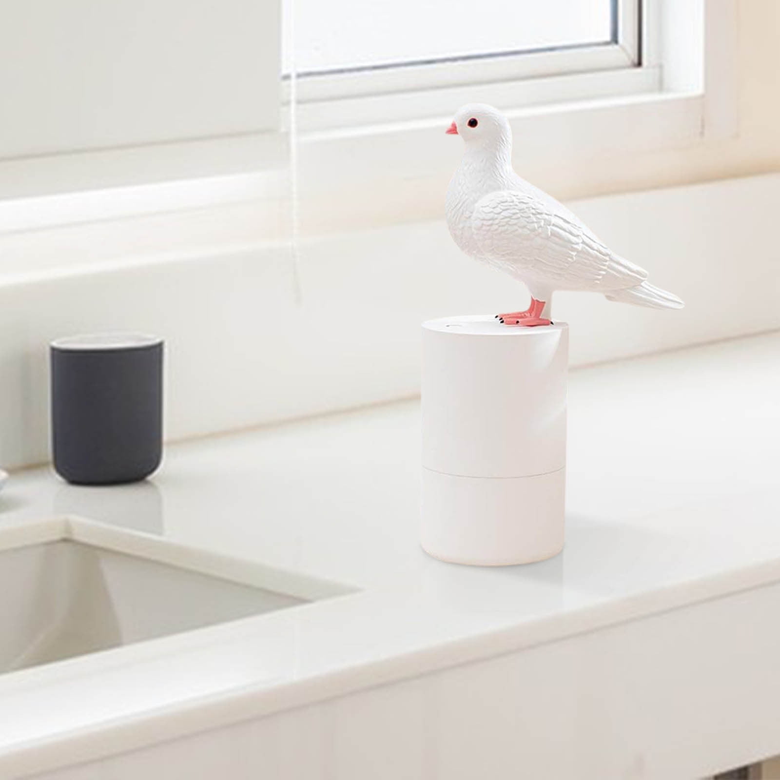 Pigeon Automatic Induction Foam Hand Washer, Foam Soap Dispenser, Soap Dispenser, Touchless Soap Dispenser, Automatic Soap Dispenser, for Kitchen Bathroom Gray - Image 5