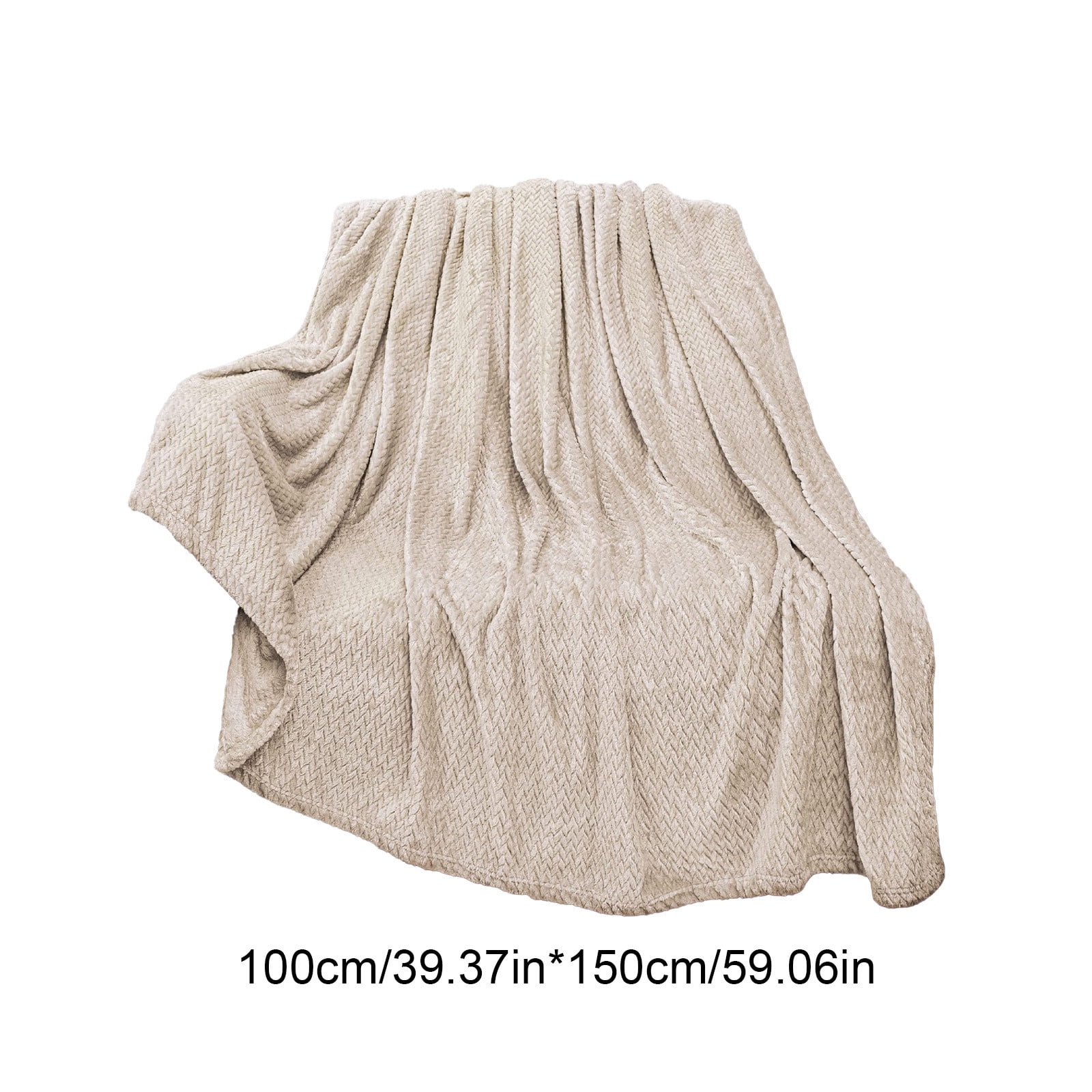 Christmas Solid Color Blanket, 59x39