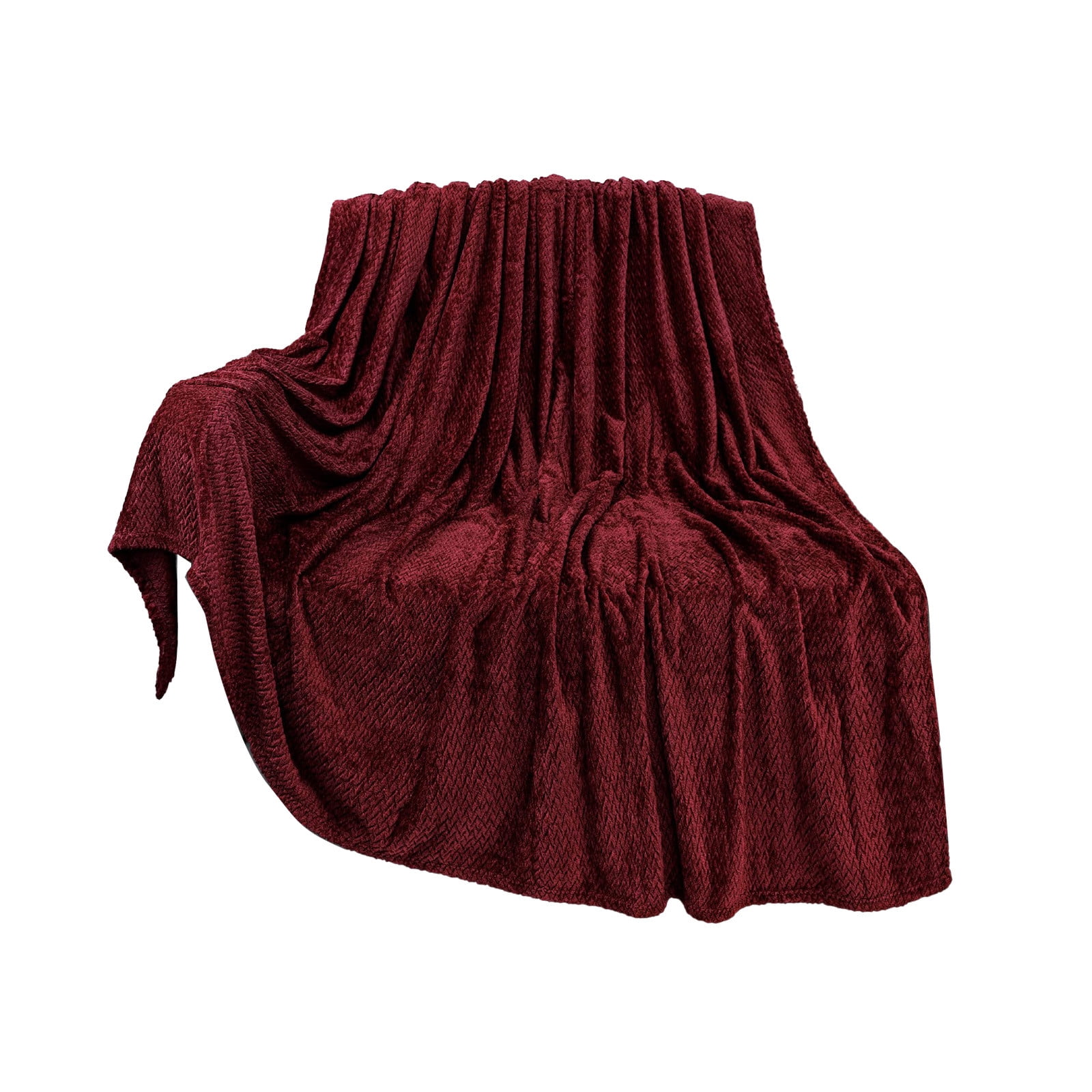 Christmas Solid Color Blanket, 59x39