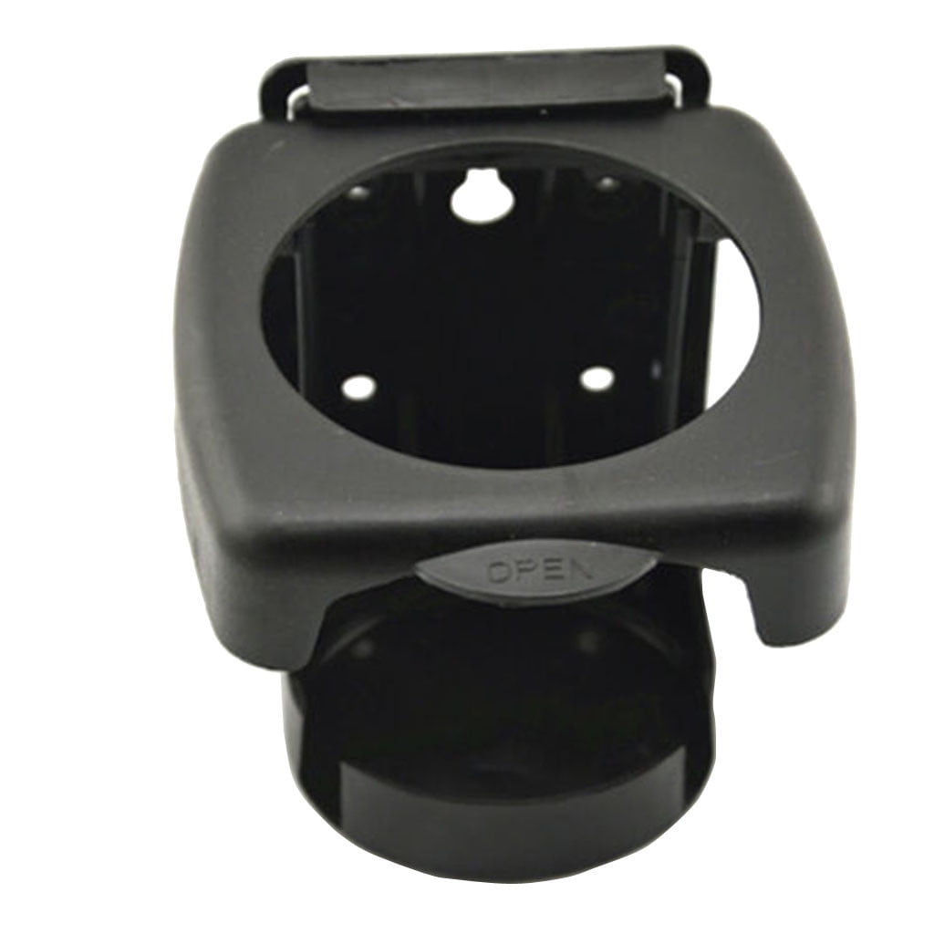 Fold-Up Drink Holder, Folding Automotive Cup Holders, Universal Car VAN Folding Cup Drink Holders, Beverage Stand Rack, Vehicle Marine RV Cup Rack, for Car Truck Boat Van Black - Image 5