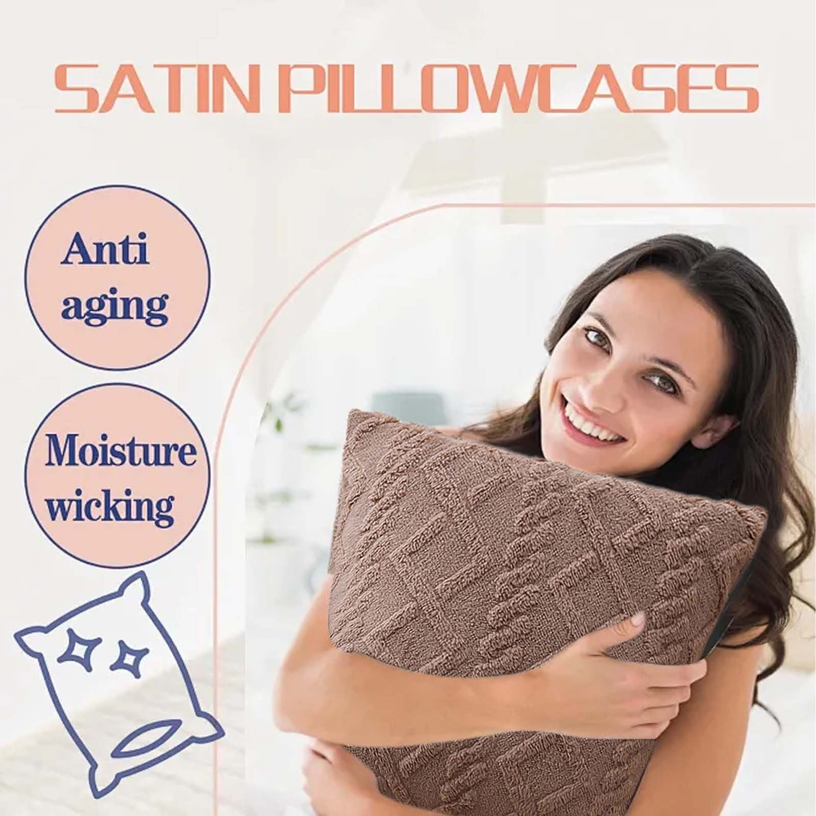 Summer Throw Pillows, Geometric Jacquard Plush Throw Pillow for Couch Bed Sofa, Farmhouse Neutral Solid Color Soft Cushion, Plush Short Wool Throw Pillow, for Living Room Bedroom Bed, 1Pc Brown - Image 5