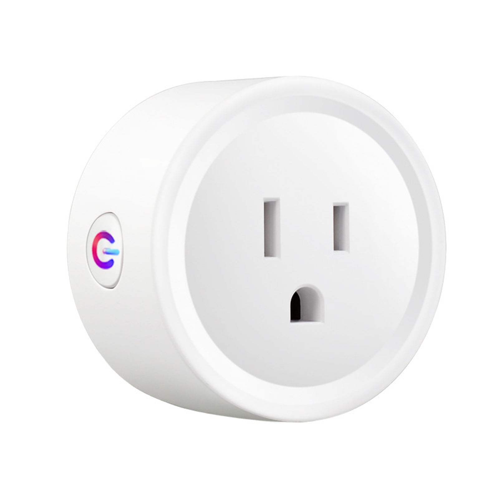 Smart Plug, WiFi Smart Plugs, Smart Outlet Timer with APP Remote Control, 2.4GHz Wi-Fi Only,Voice Control, No Hub Required, Timer and Schedule Function White - Image 2
