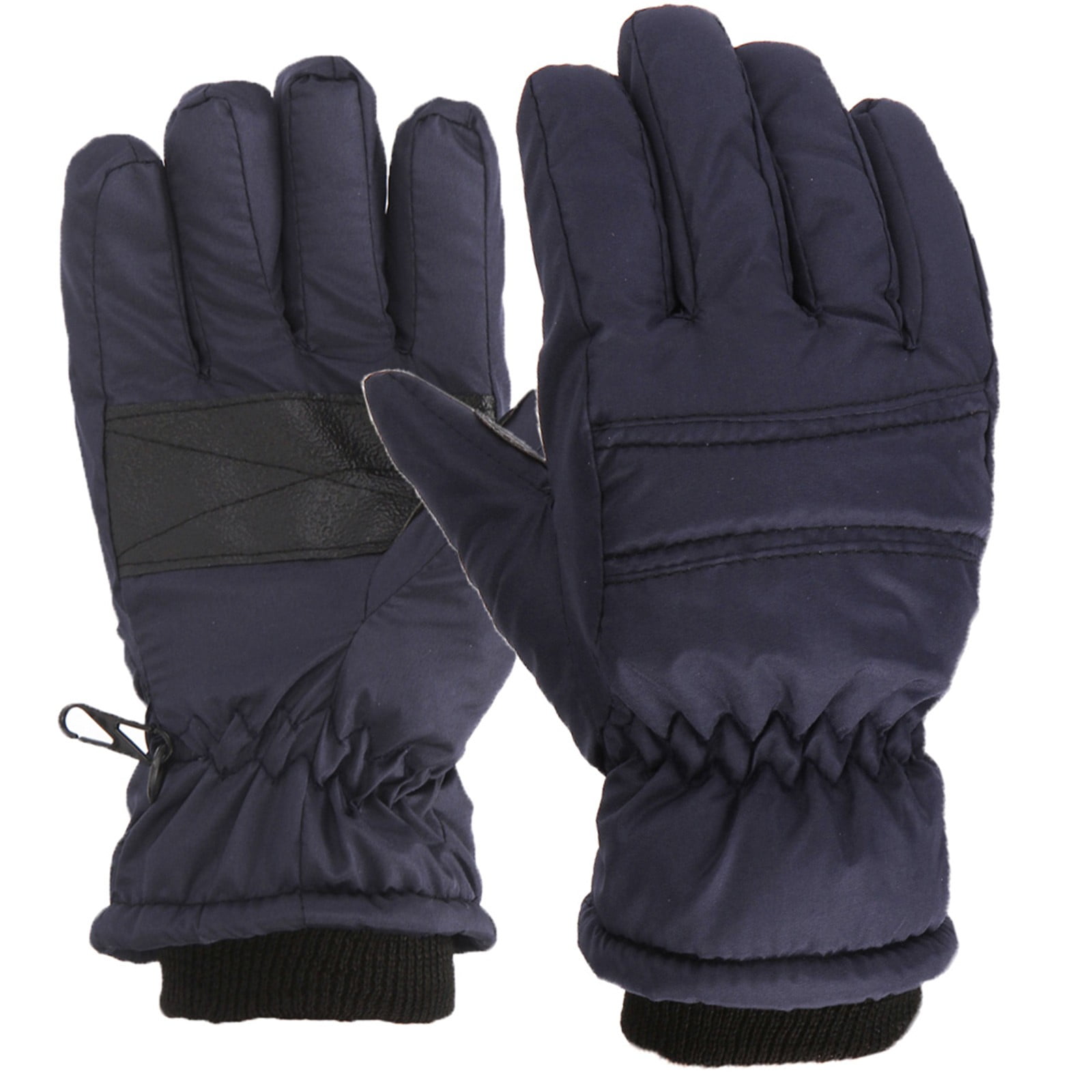 GXWEA 2T Gloves Kids Waterproof Gloves Kids Gloves Winter Gloves Thick Gloves Stretchy Warm Gloves Boys Girls 6-11 Year 7-12 Year AHA1 kids snow gloves Navy - Image 4