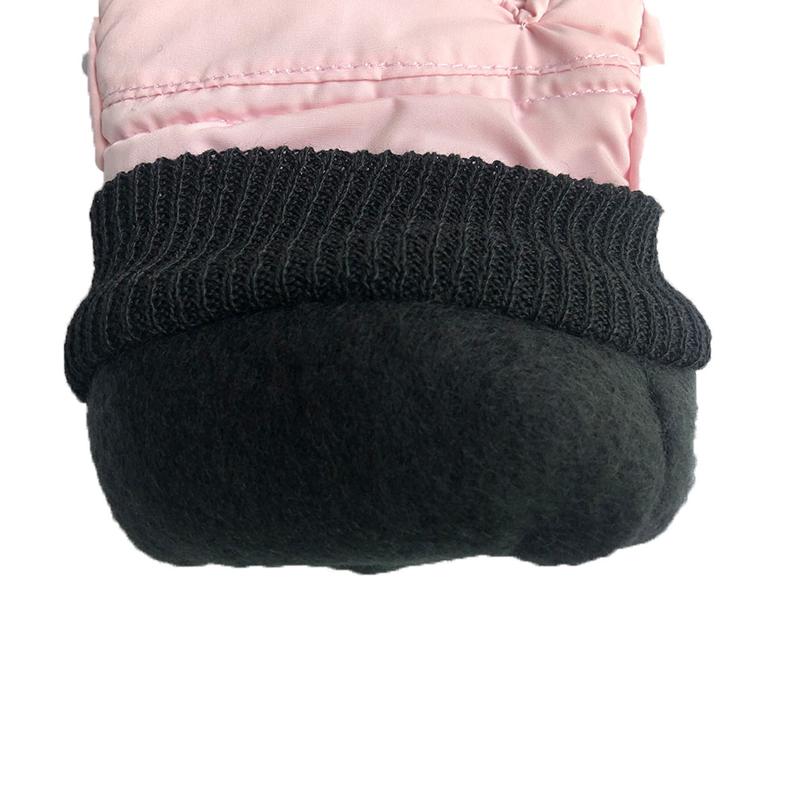 GXWEA 2T Gloves Kids Waterproof Gloves Kids Gloves Winter Gloves Thick Gloves Stretchy Warm Gloves Boys Girls 6-11 Year 4-8 Year AHA1 kids snow gloves Pink - Image 6