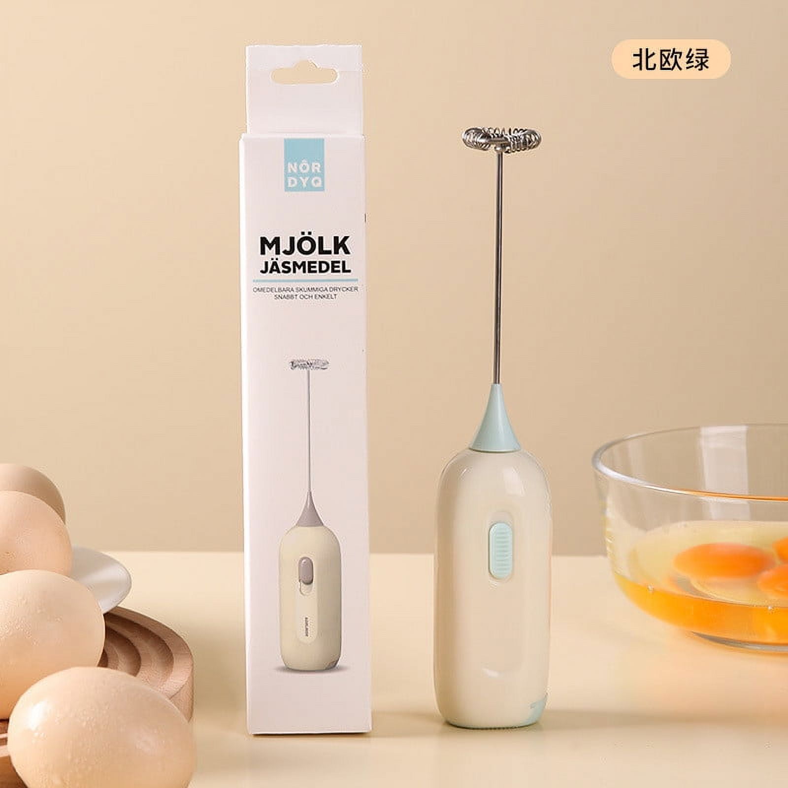 Handheld Stirrer, Electrical Stainless Steel Battery Operated Coffee Stirrer, Milk Frother Coffee Egg Mixers for Crafts Tumbler, DIY Making A - Image 6