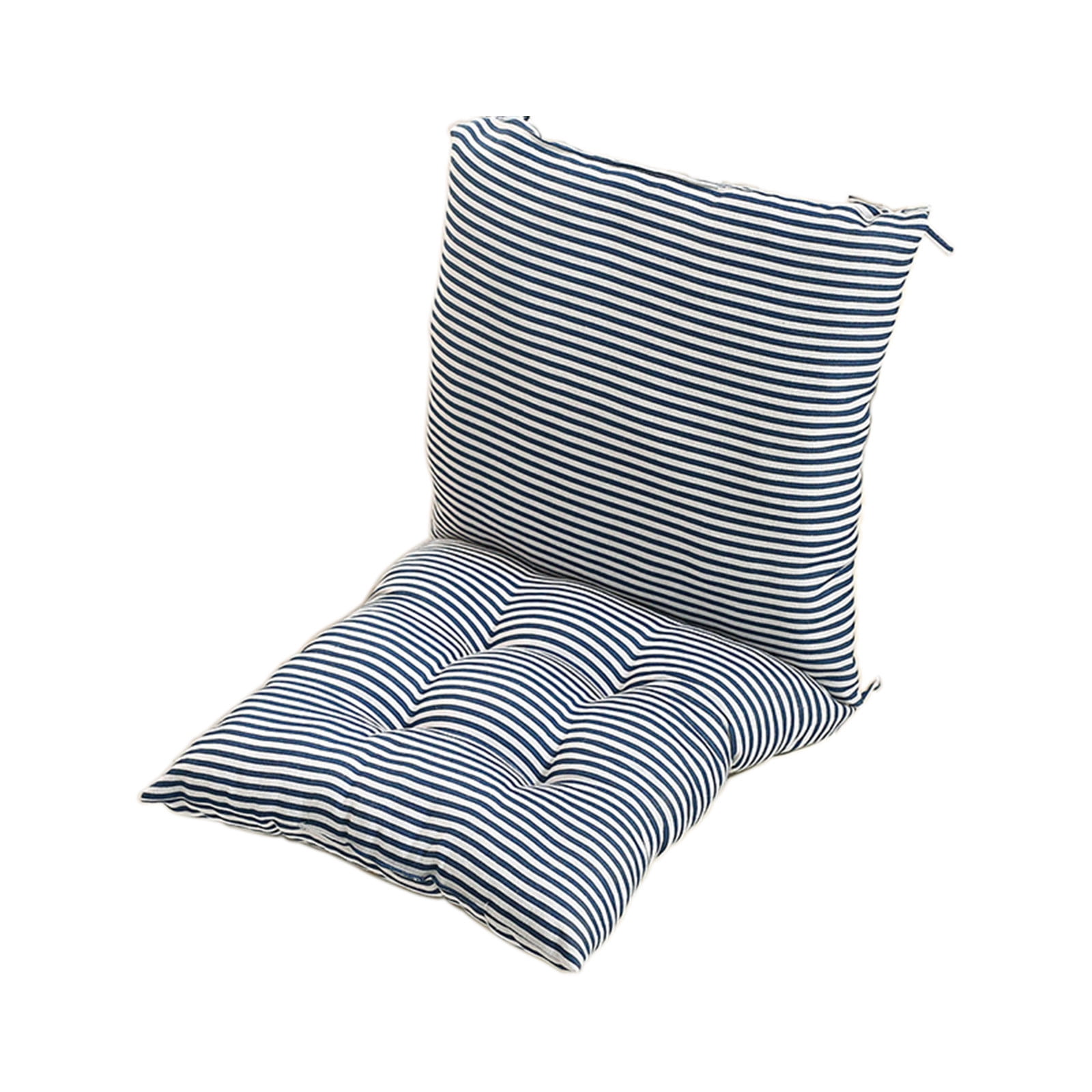 High Back Chair Cushions with Ties, 15.7