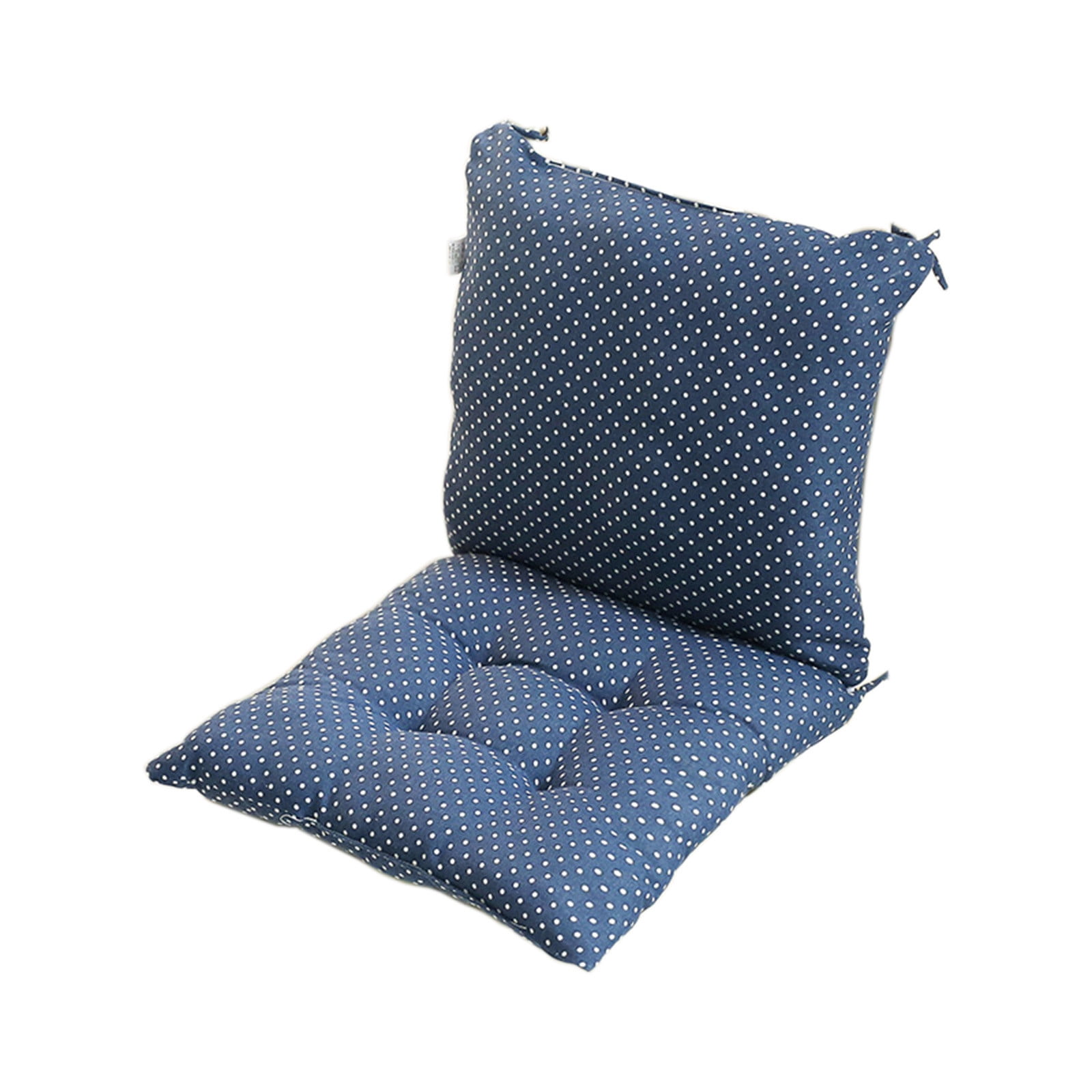 High Back Chair Cushions with Ties, 15.7