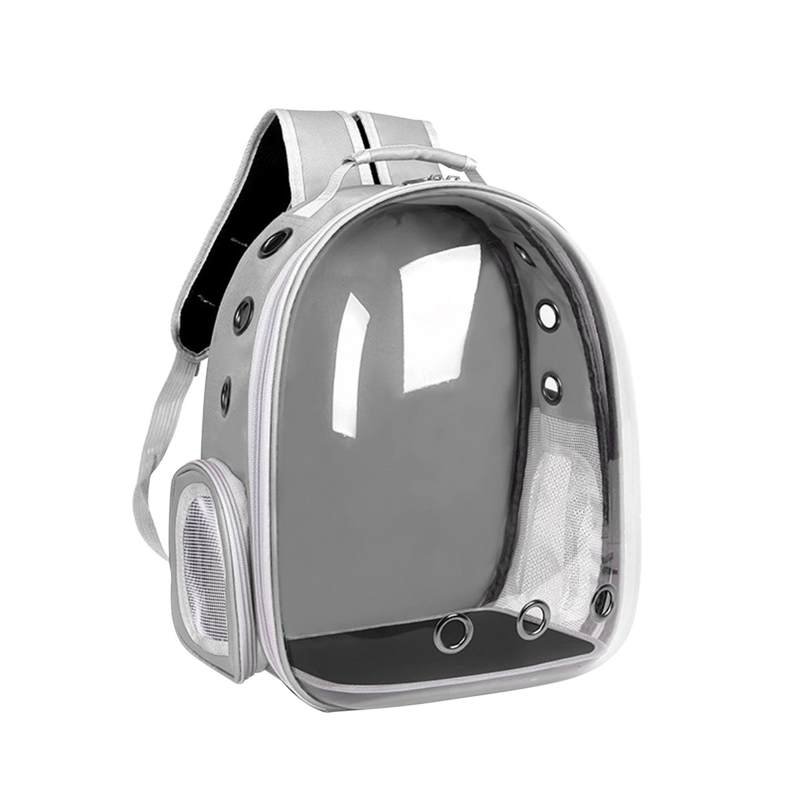 Pet Backpack Carrier, Transparent Space Capsule Pet Backpack Bag with Straps, Breathable Pet Carrier for Traveling Walking Hiking Outdoor Activities E - Image 1