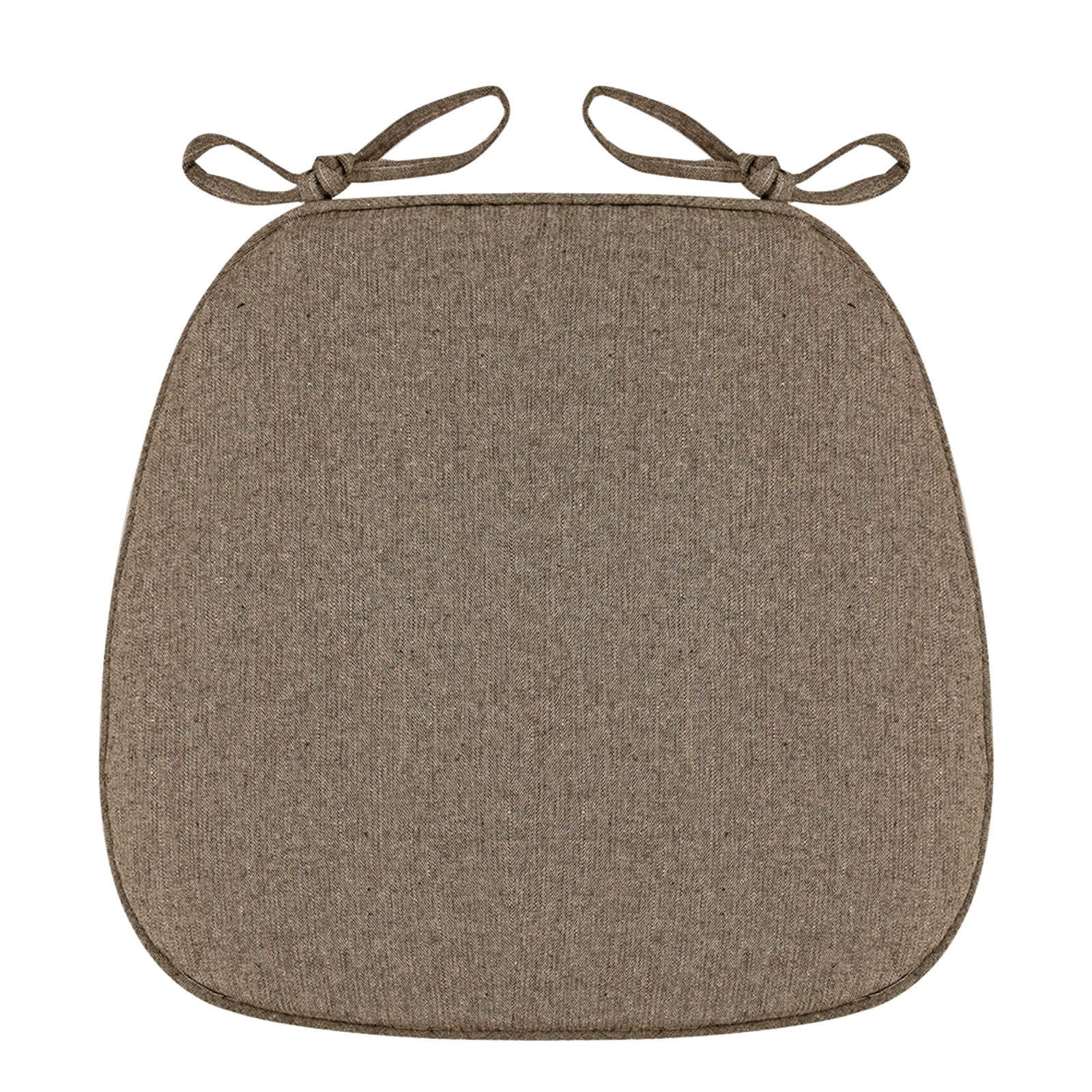 Chair Cushion with Ties for Dining Chairs, 16x17