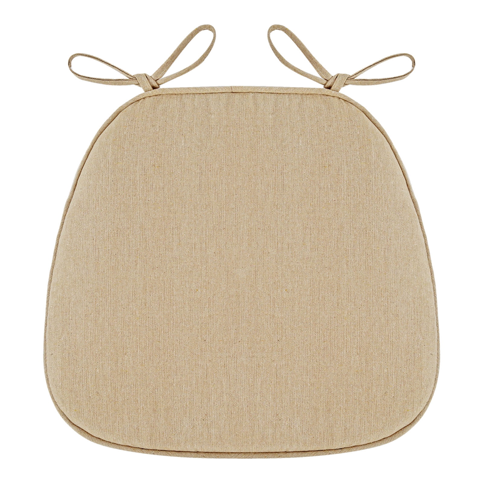 Chair Cushion with Ties for Dining Chairs, 16x17