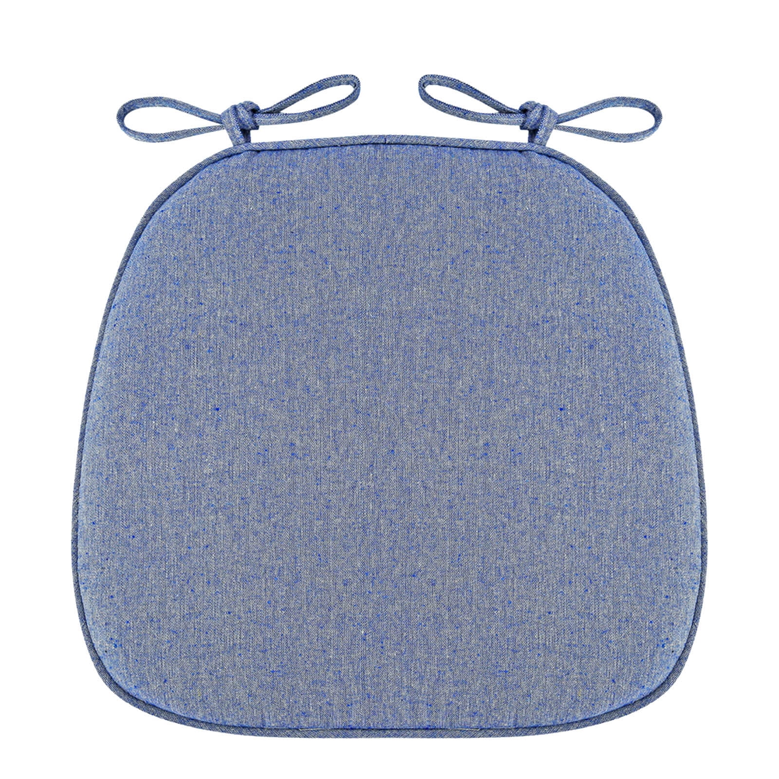 Chair Cushion with Ties for Dining Chairs, 16x17