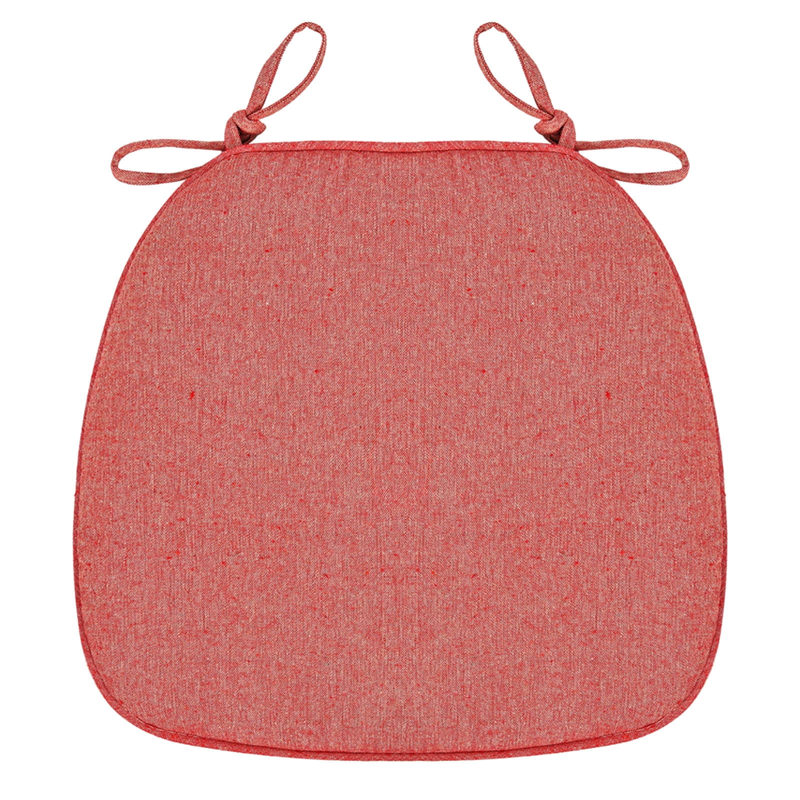 Chair Cushion with Ties for Dining Chairs, 16x17