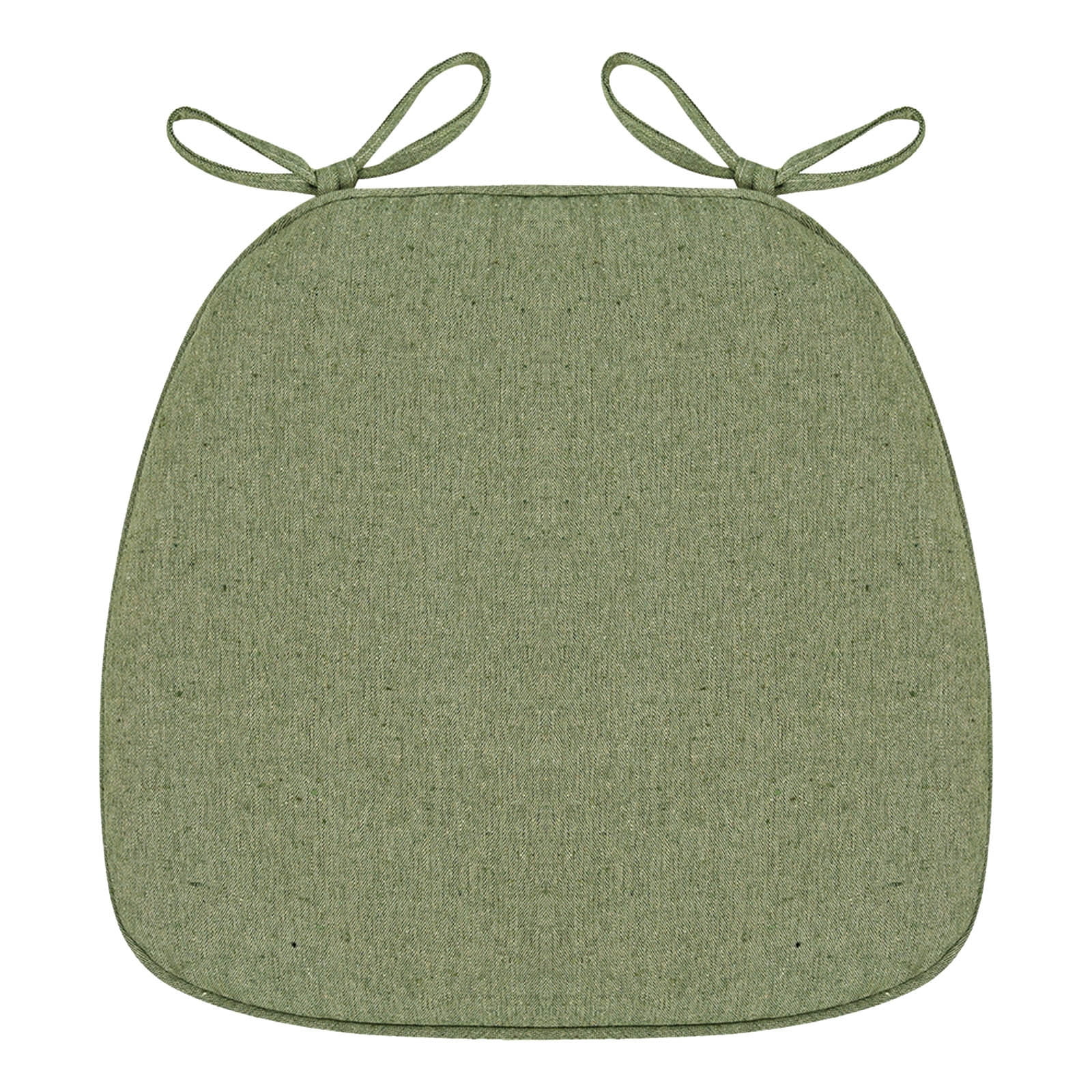 Chair Cushion with Ties for Dining Chairs, 16x17