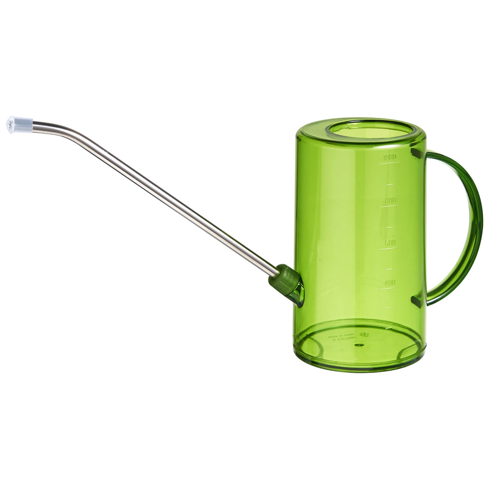 Plants Watering Jug, Portable Flower Mister, 1L Long Neck Sprinkler, Gardening Can, Household Gardening Watering Pot, for Indoor Herbs Vegetables Bonsai Balcony Plants, Outdoor Watering Container Green - Image 2
