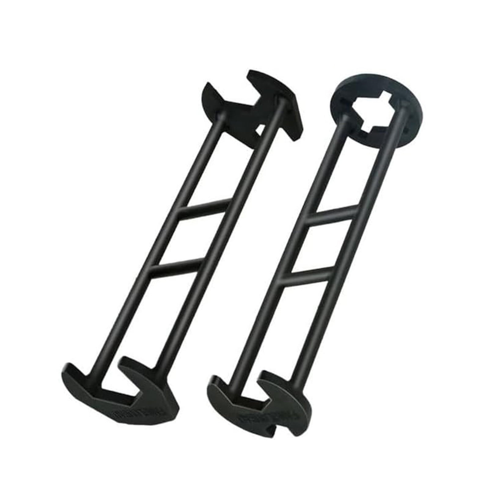 2Pcs Multifunctional Plumbing Wrench for Faucet and Sink Installation, Universal Pipe Wrench for Angle Tightening Removal, Home Bathroom Kitchen Repair Tool A+B - Image 2