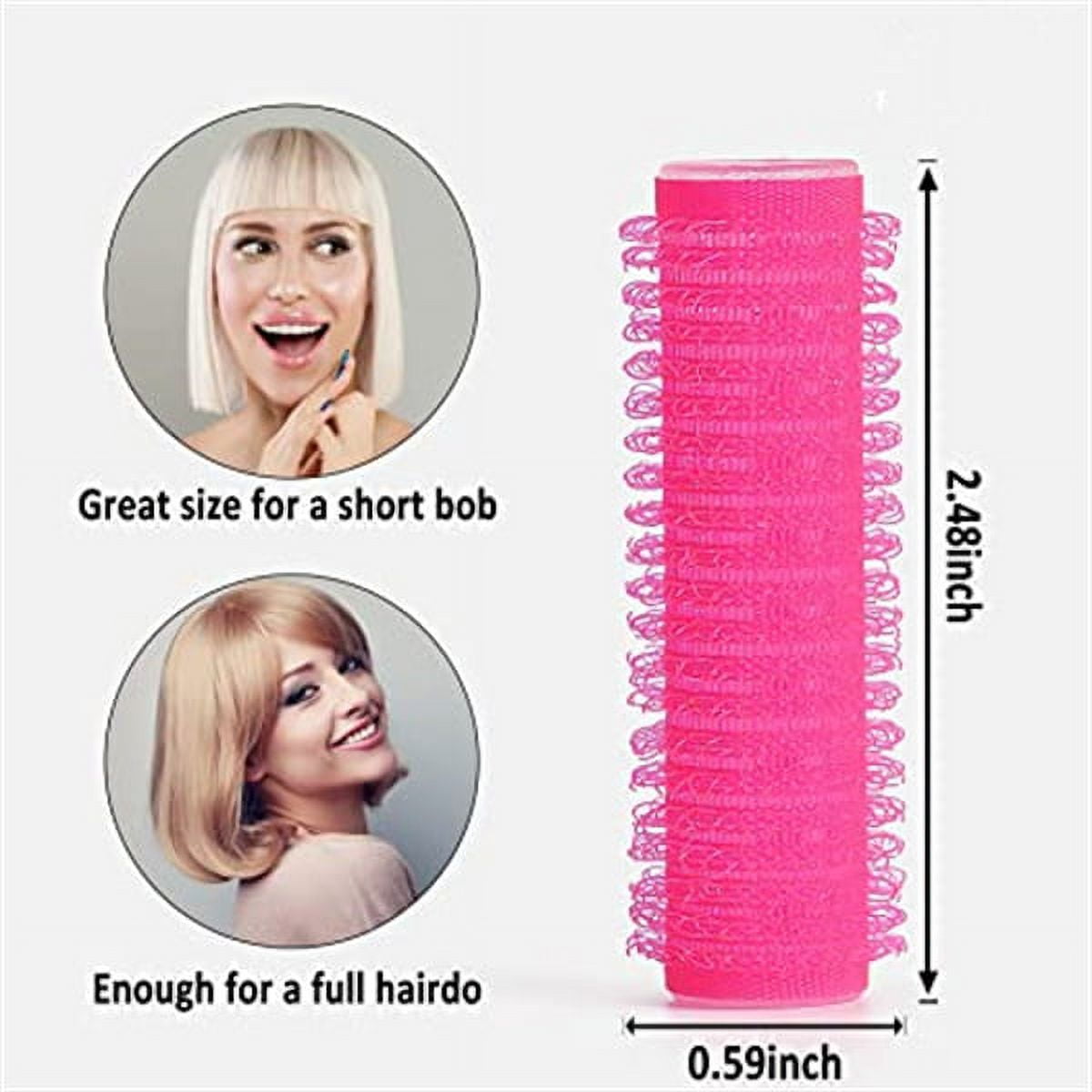 Self Grip Small Hair Curlers,Hair Rollers Curlers,Salon Hairdressing Curlers,DIY Curly Hairstyle Hair Rollers for Women Medium Short Hair (Gripping Sticky Rollers 0.6