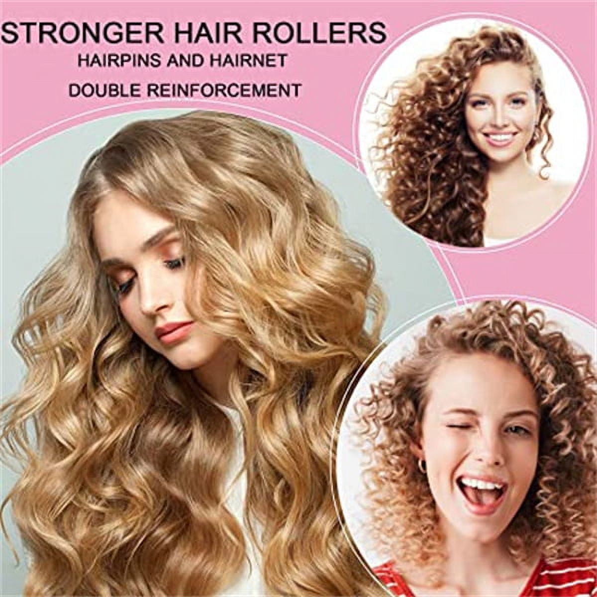 Self Grip Small Hair Curlers,Hair Rollers Curlers,Salon Hairdressing Curlers,DIY Curly Hairstyle Hair Rollers for Women Medium Short Hair (Gripping Sticky Rollers 0.6