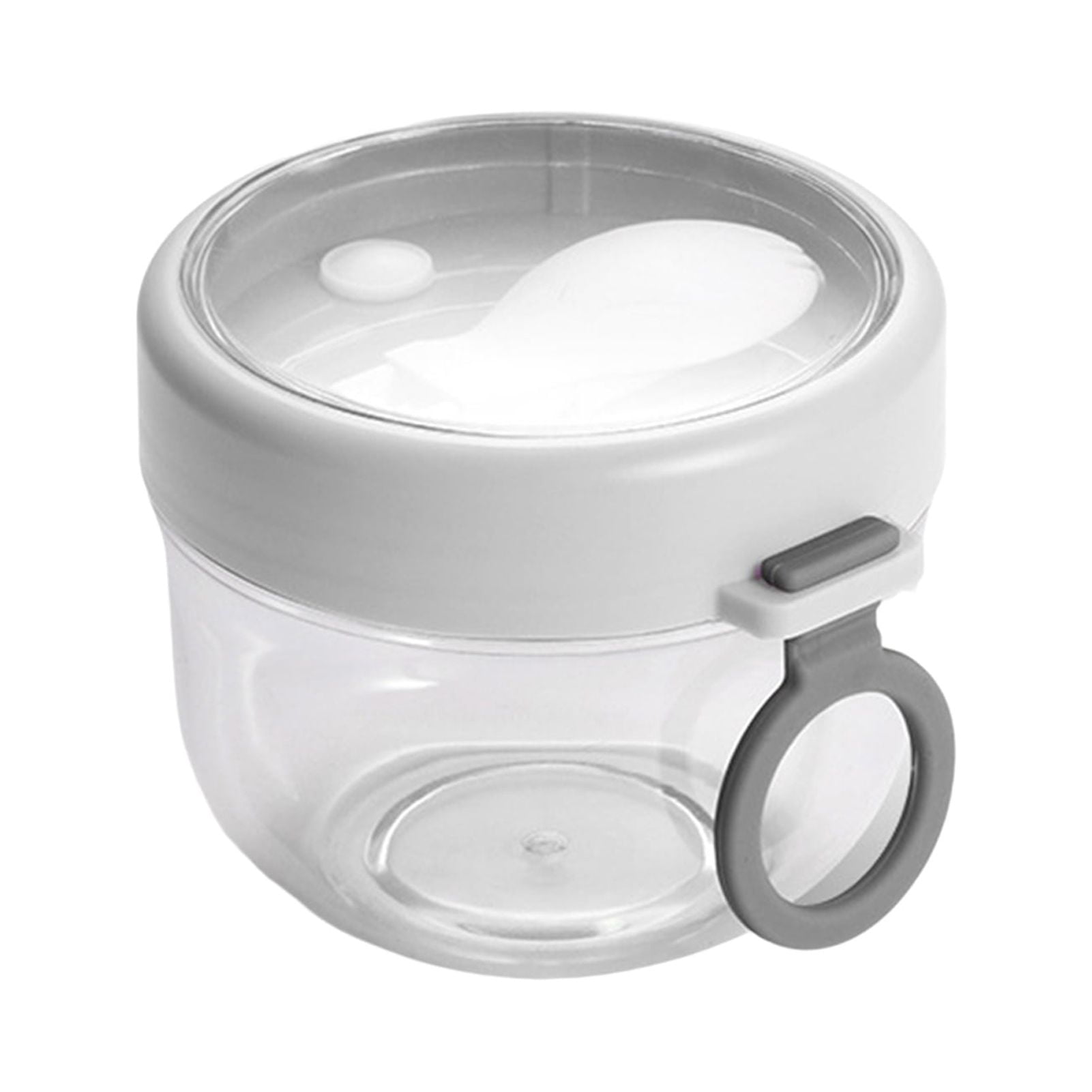 BOBASNDM Polycarbonate White PC Leakproof Yogurt Container White - Image 2