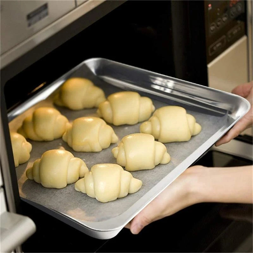 Baking Sheet With Cooling Rack, Half Sheet Pan With Wire Rack Set, Oven Baking Tray and Rack Set,15.75x11.8inch,Non Toxic & Easy Clean,Heavy Duty 9