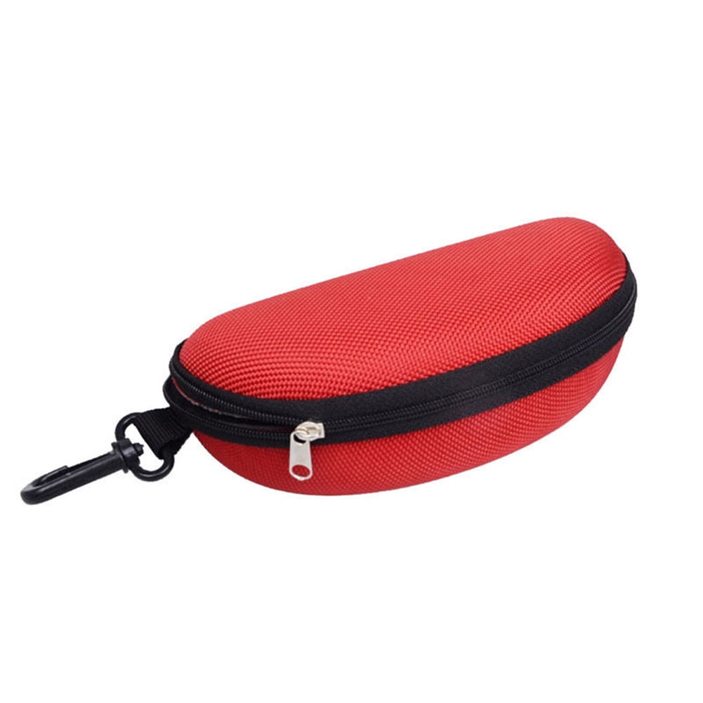 opvise Sunglasses Case Solid Large Space Waterproof Protective Glasses Case Travel Box for Adult Orange - Image 6