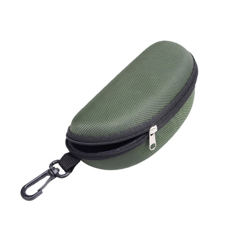 opvise Sunglasses Case Solid Large Space Waterproof Protective Glasses Case Travel Box for Adult Silver - Image 4