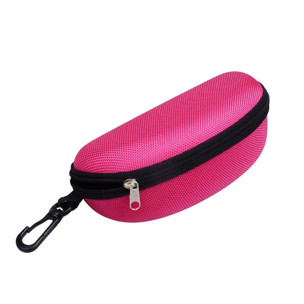 opvise Sunglasses Case Solid Large Space Waterproof Protective Glasses Case Travel Box for Adult Silver - Image 7