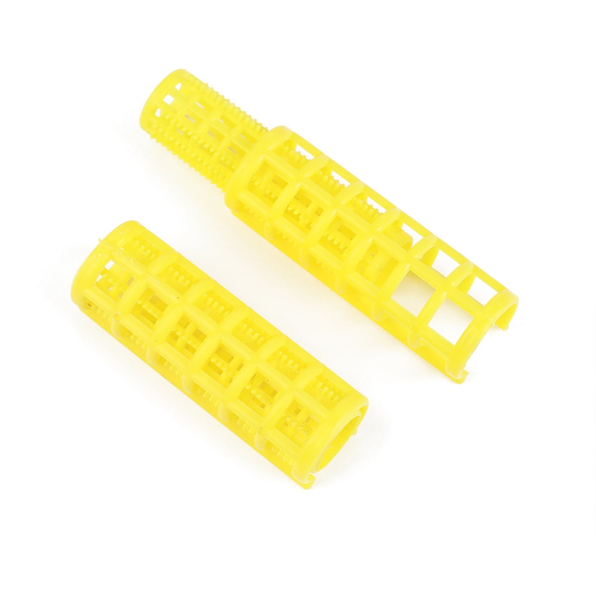 CIYAPED 30 Pieces Plastic Hair Rollers Curlers Snap Rollers Self Grip Rollers Hairdressing Curlers No Heat Hair Curlers for DIY Hairdressing Hair Salon Hair Barber Yellow/Green/Red/Purple - Image 3