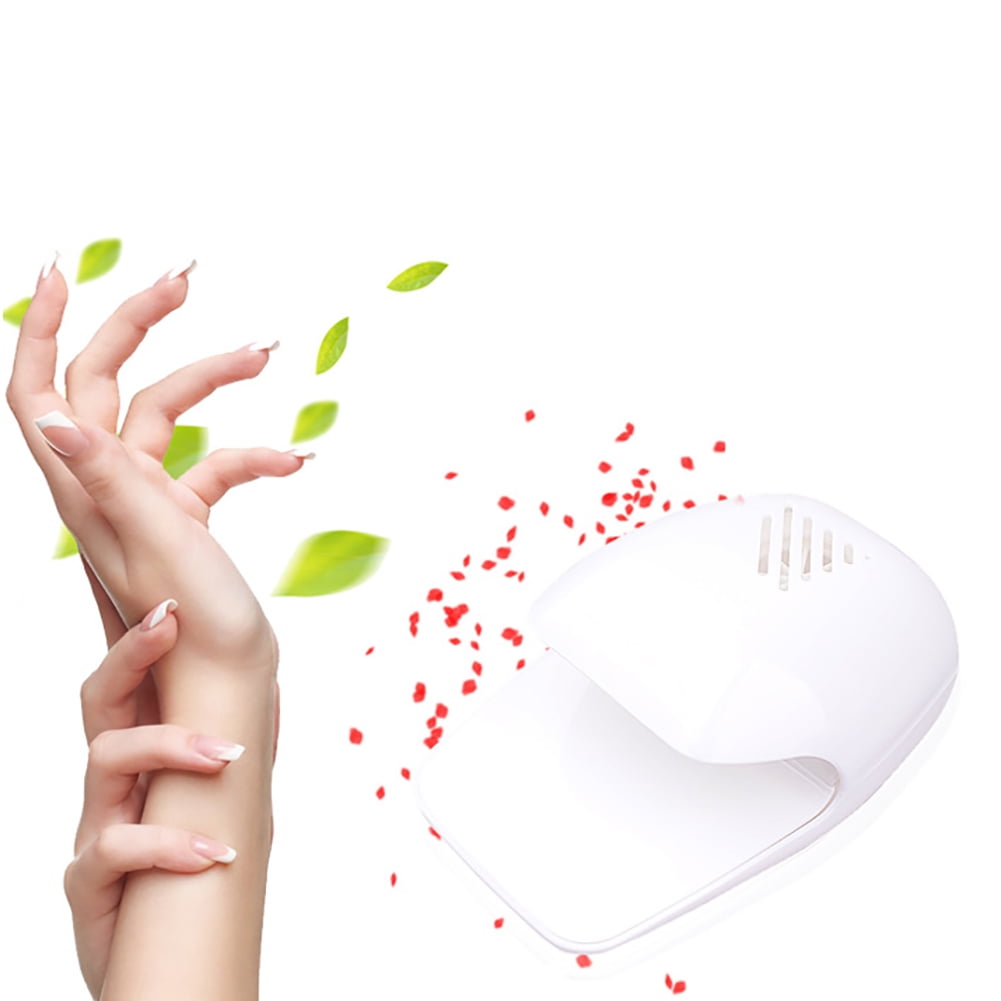 Portable Finger Toe Nail Polish Dryer Drying Blow Fan Manicure Art Tool Machine Black - Image 4