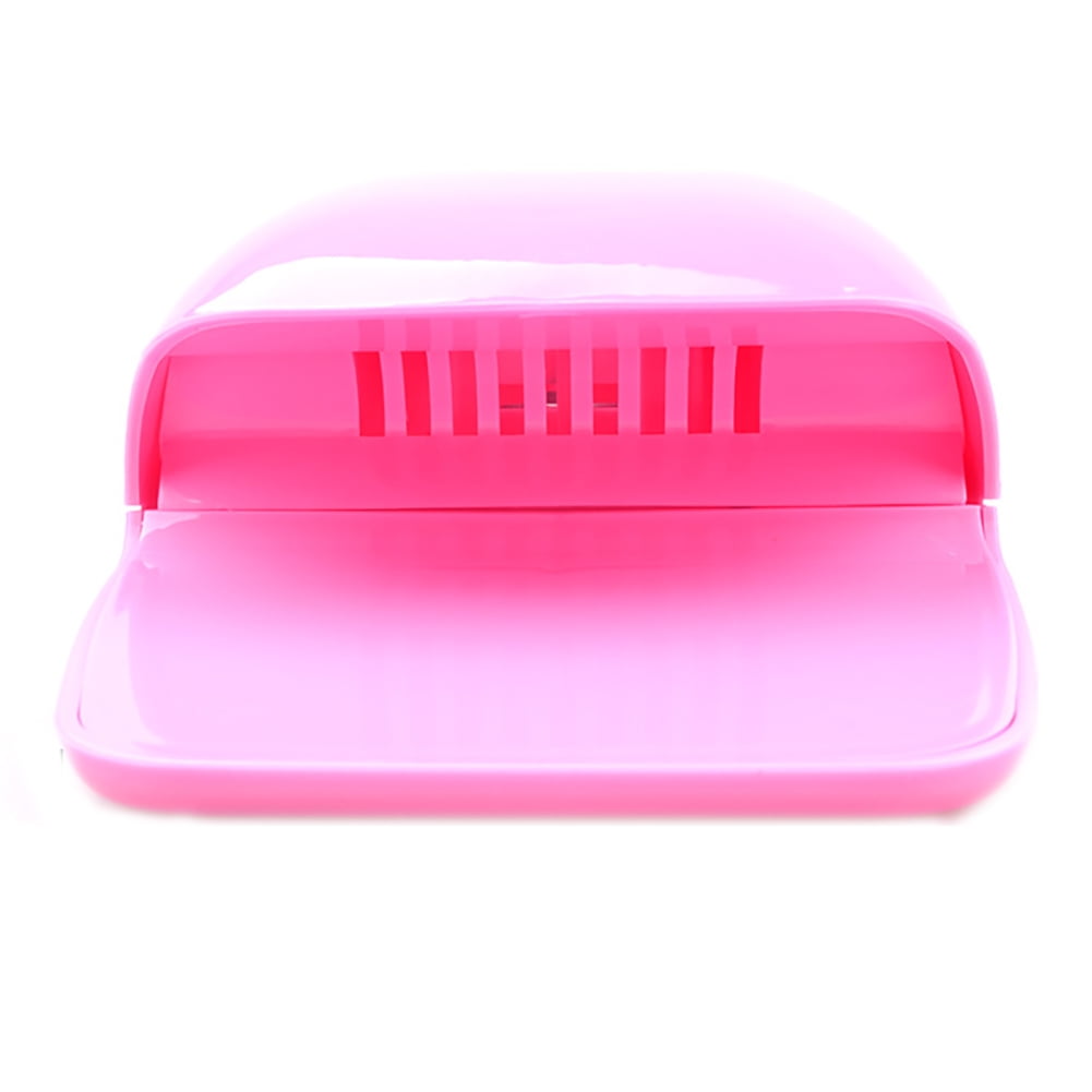 Portable Finger Toe Nail Polish Dryer Drying Blow Fan Manicure Art Tool Machine Pink - Image 6