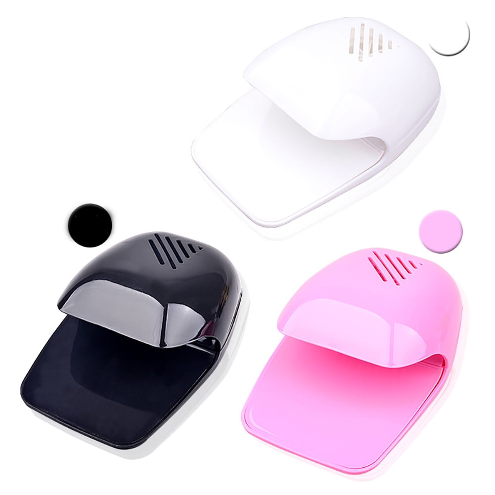 Portable Finger Toe Nail Polish Dryer Drying Blow Fan Manicure Art Tool Machine Purple - Image 5