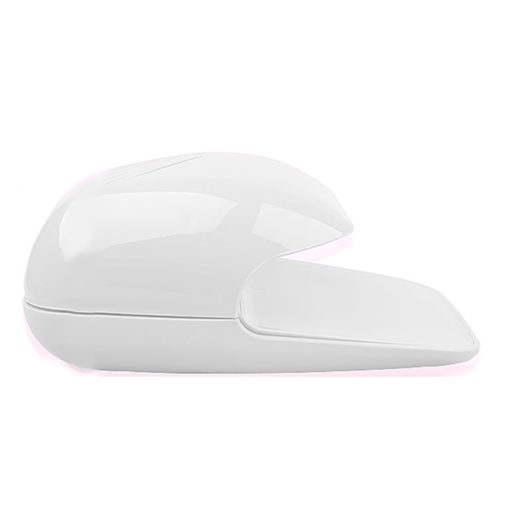 Portable Finger Toe Nail Polish Dryer Drying Blow Fan Manicure Art Tool Machine White - Image 1