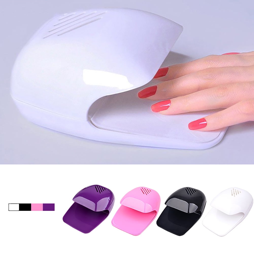 Portable Finger Toe Nail Polish Dryer Drying Blow Fan Manicure Art Tool Machine White - Image 2
