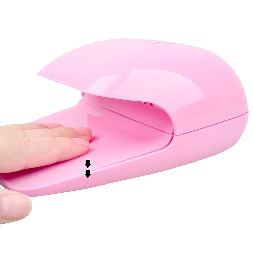 Portable Finger Toe Nail Polish Dryer Drying Blow Fan Manicure Art Tool Machine White - Image 7