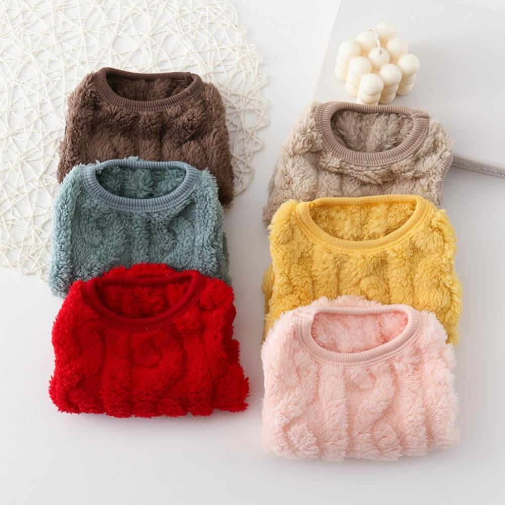 Cat Sweaters Kitty Sweater for Cats Knitwear,Small Dogs Kitten Clothes Male and Female,High Stretch,Soft,Warm Dog Clothes for Small Dog and Cat Winter M Pink - Image 5