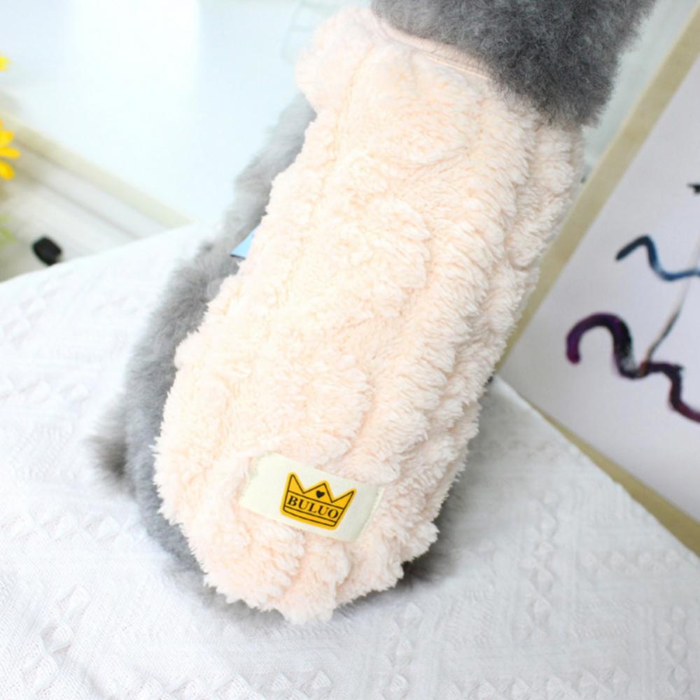 Cat Sweaters Kitty Sweater for Cats Knitwear,Small Dogs Kitten Clothes Male and Female,High Stretch,Soft,Warm Dog Clothes for Small Dog and Cat Winter L Pink - Image 2
