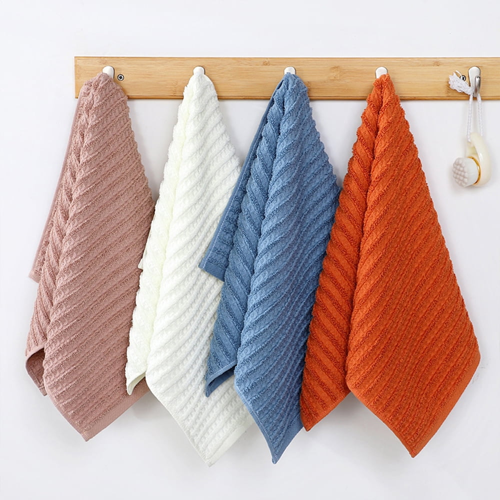 100% Cotton Soft and Absorbent Hand Towel-Waffle Hand Towels for Bathroom-Set of 2 Quick Drying Towels Sky blue - Image 5