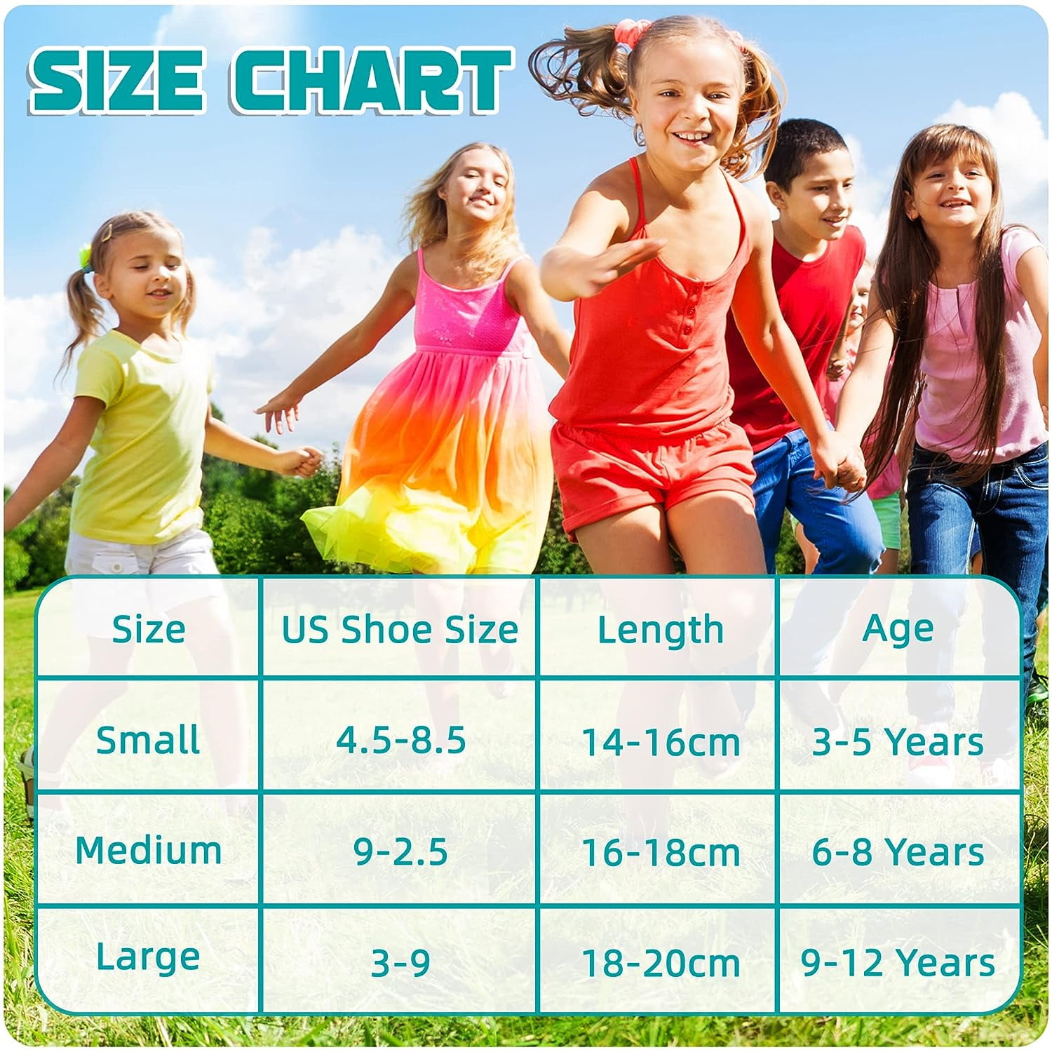 Holzlrgus Kids Athletic Crew Socks Boys Girls Cotton School Uniform Casual Basic Socks 6 Pairs 9 - 12 Years White - Image 6