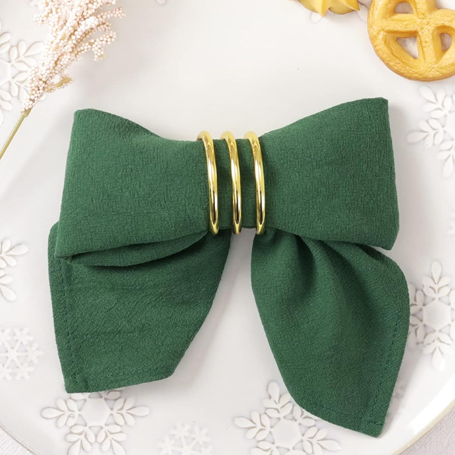 Holzlrgus Cotton Linen Napkins Bulk 17