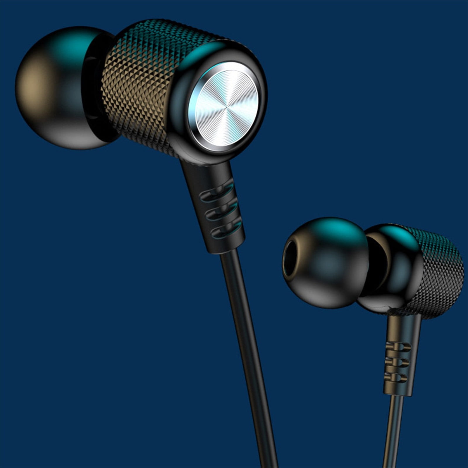 Neckband Bluetooth Headphones Wireless Earbuds with Microphone Flashlight Around the Neck Waterproof Sport Headset Noise Cancelling Ear Buds 120H Playtime for Running Cycling Cell Phone Black - Image 7