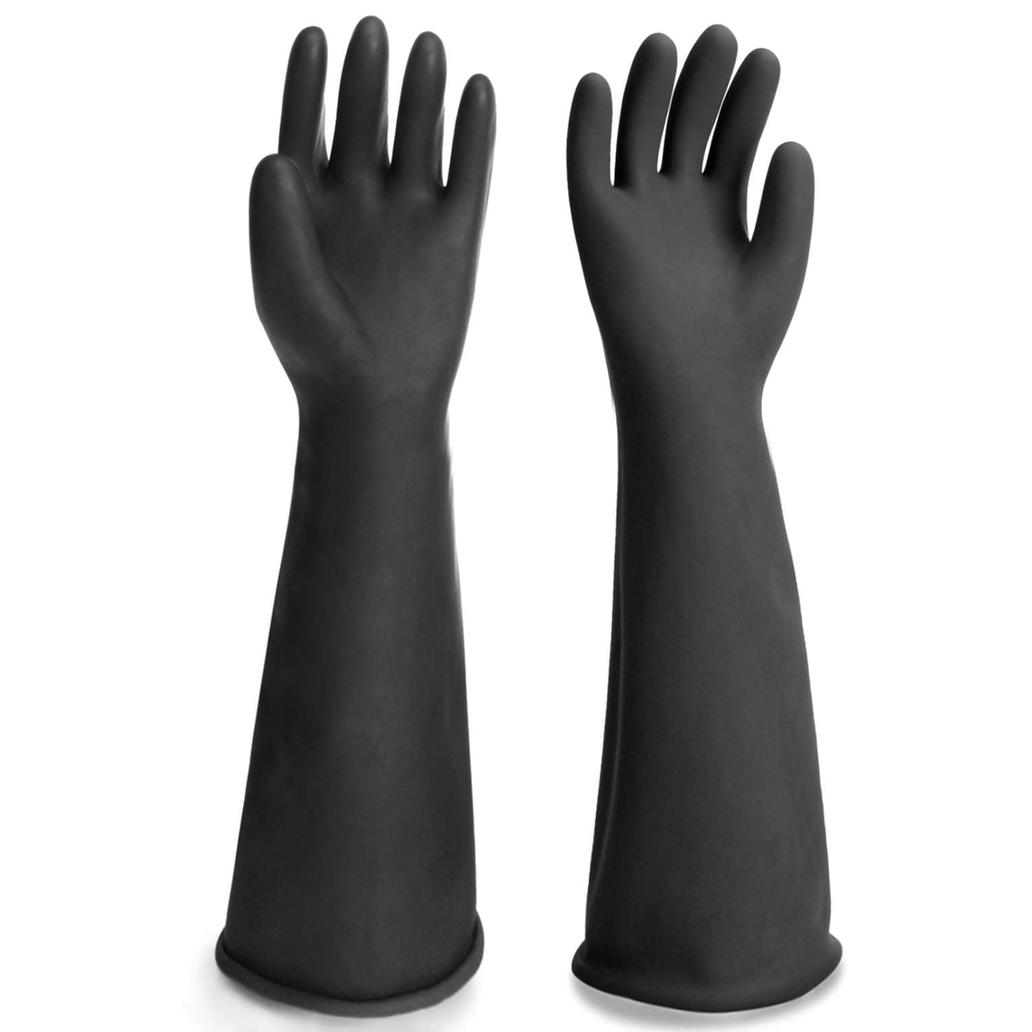 Black Rubber Gloves Extra Large, 22