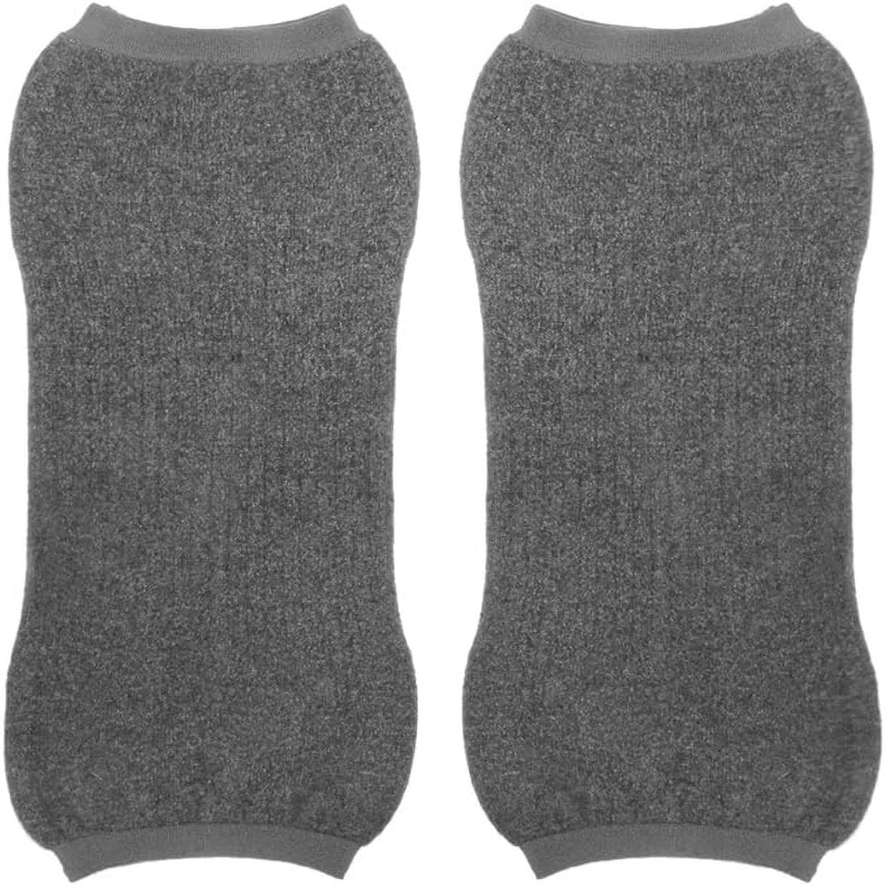 KEINXS Men Women Cashmere Knee Braces Supports Leg Warmer Winter Warm Thermal Wool Cycling Ski Running Knee Brace Pad Thicken Knee Pads Sleeve Knee Warmers 1 Pair(Free Size) Free Size none - Image 4