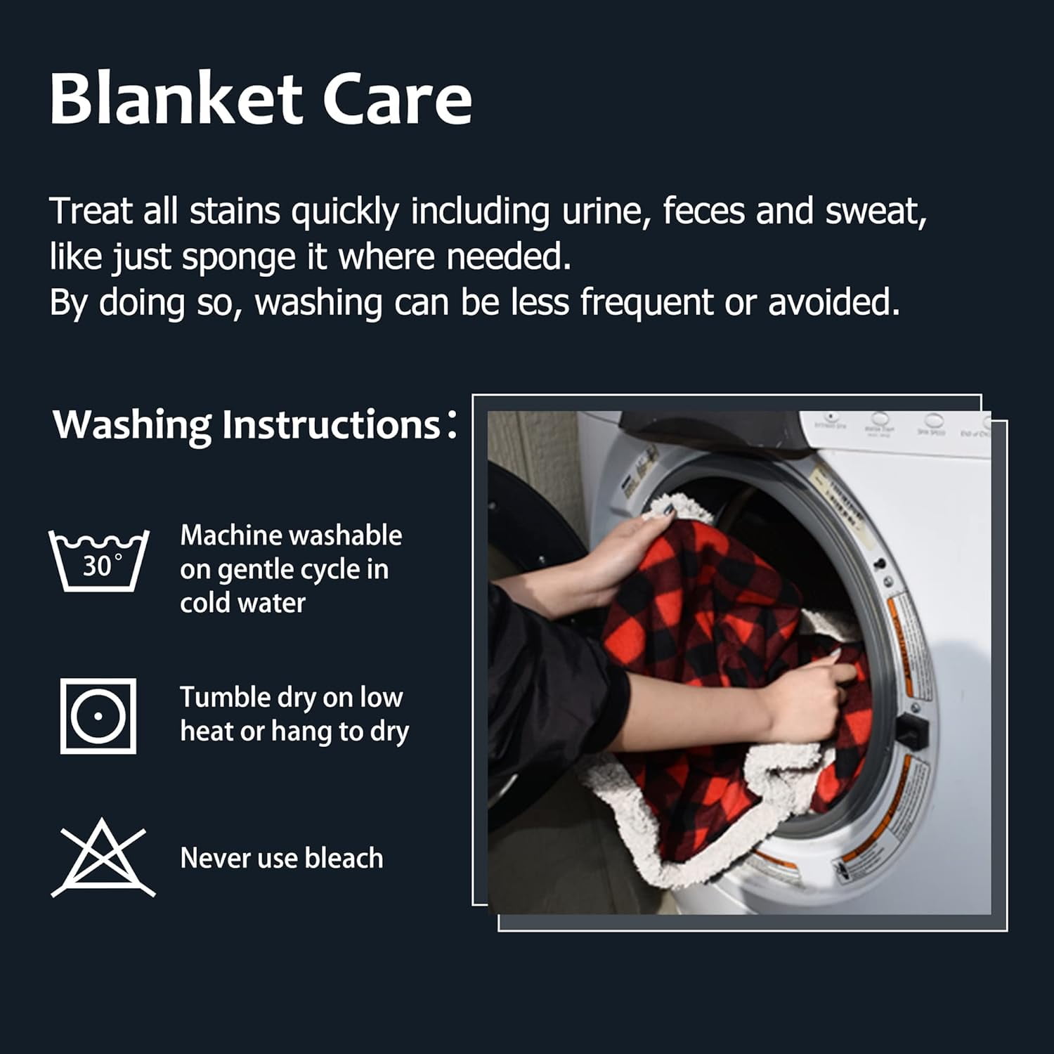 Pawsse Waterproof Pet Blanket, Pee Urine Proof Dog Blanket Cover for Couch Bed Furniture Protector, Liquid Proof Blanket for Small Medium Dogs, Buffale Red/Tuape, 50” x 60”. Buffale Red/Tuape - Image 6