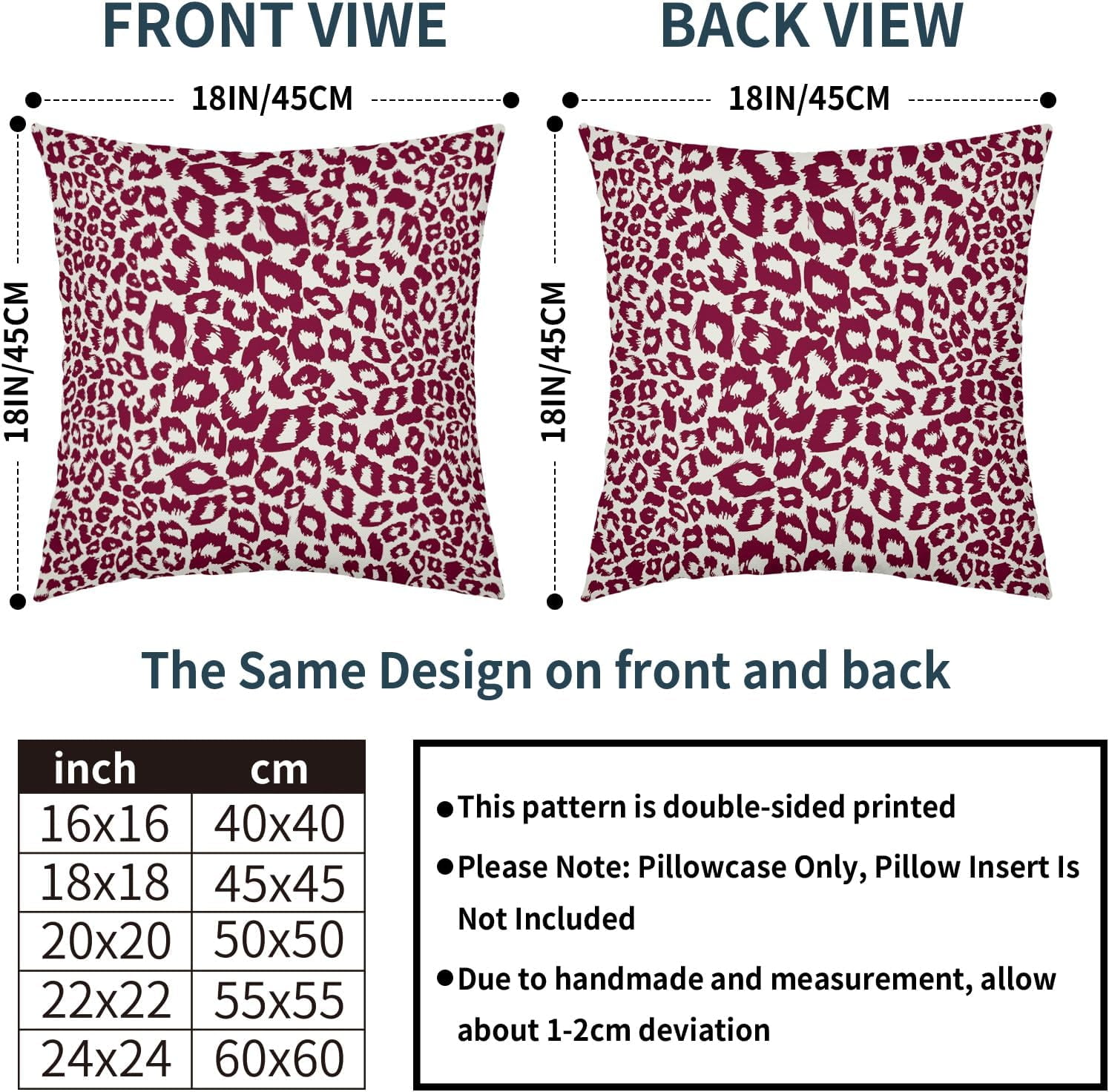 Lime Green White Leopard Print Pillow Covers 18x18 Inch Set of 2 Cheetah Animal Spots Decorative Throw Pillows For Couch Farmhouse Chinoiserie Pillow Cases Home Decor For Room Sofa Bed Porch Outdoor 16
