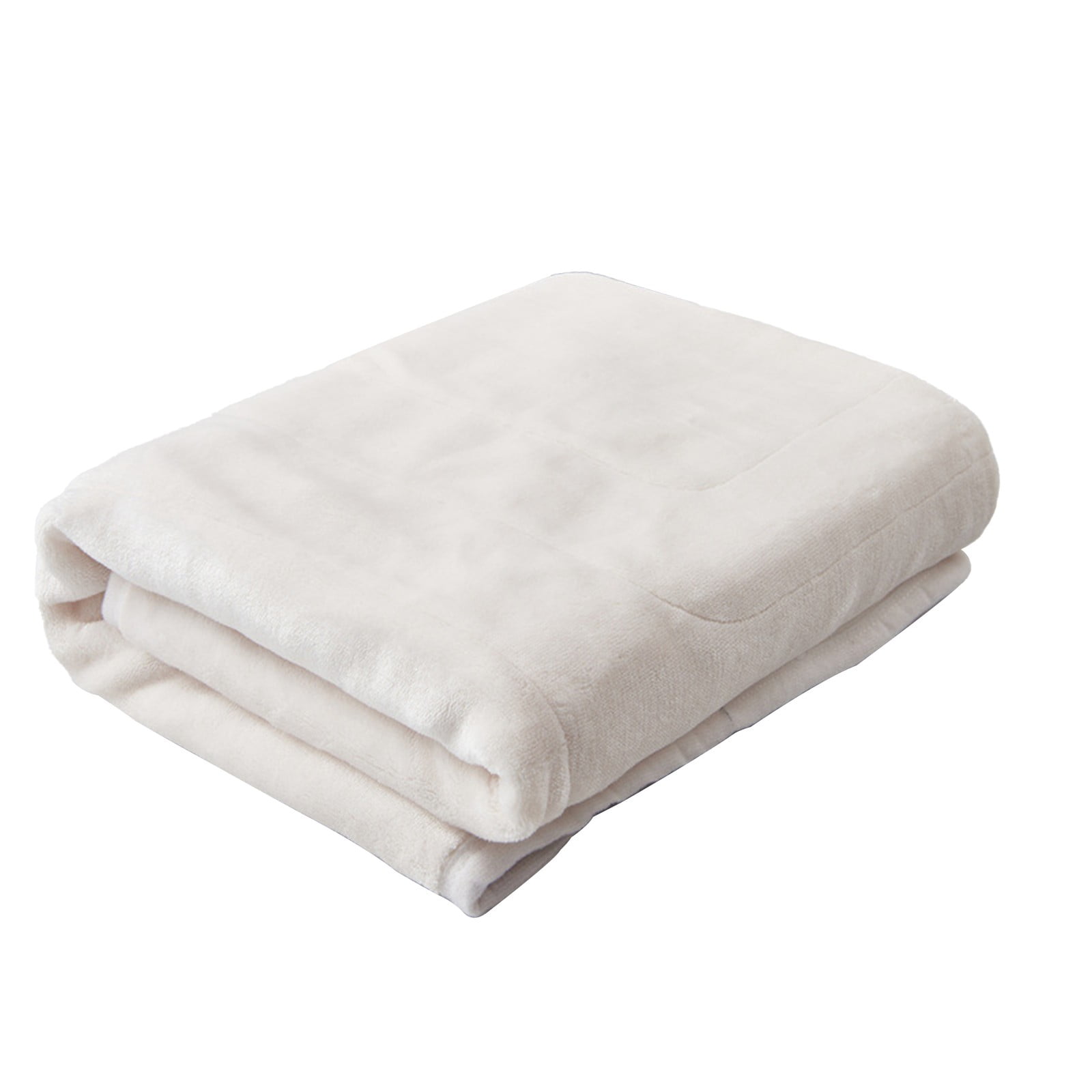 Cotton Blankets Queen Size Usb Electric Blanket Single Blanket Household Single Control Intelligent Temperature Regulating Dormitory Electric Mattress Warm Fuzzy Blanket White - Image 2