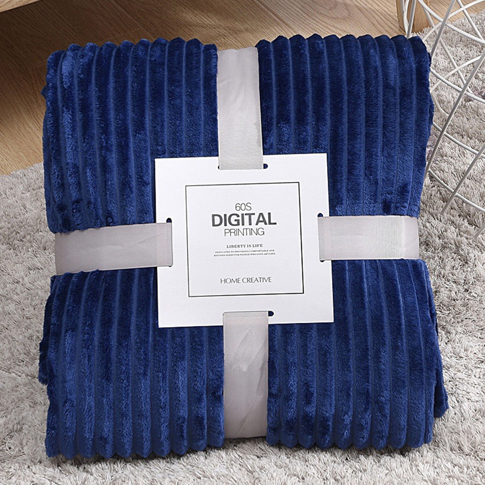 Clearance! Ikeay Throw Blanket,Suitable Lightweight Soft Blanket for Sofas Hugging and Beds-Blankets Plush is Home Textiles One Size C - Image 1